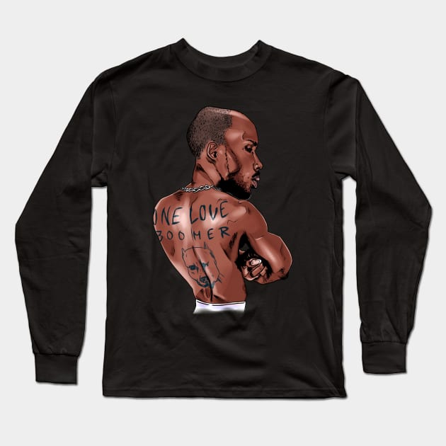 DMX One Love Caricature Long Sleeve T-Shirt by J Carlo 